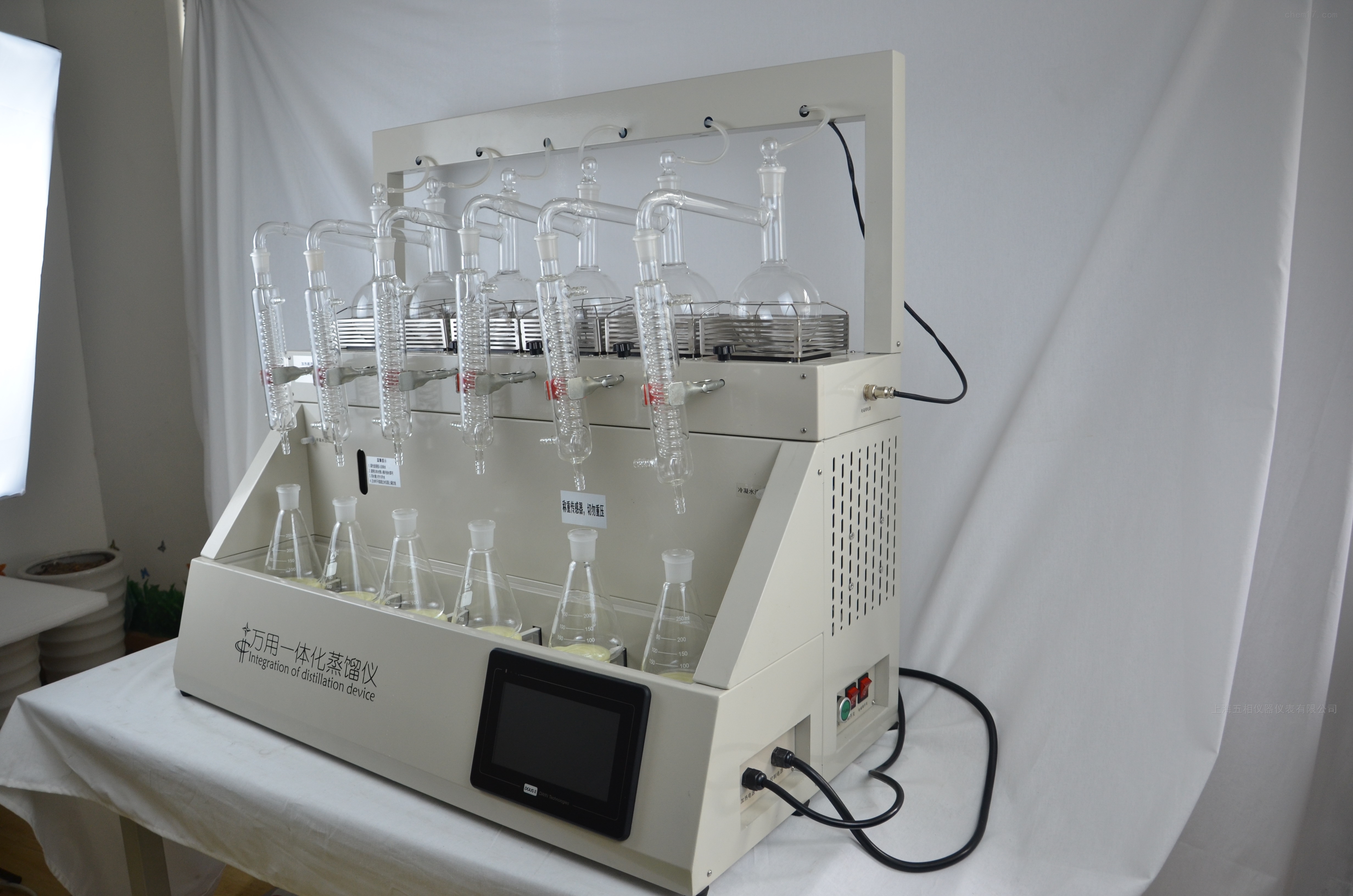 产品展厅 实验室常用设备 纯化水设备 分子蒸馏仪 wxzl-6b 智能一体化