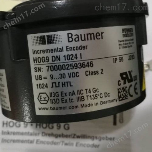 瑞士堡盟Baumer编码器