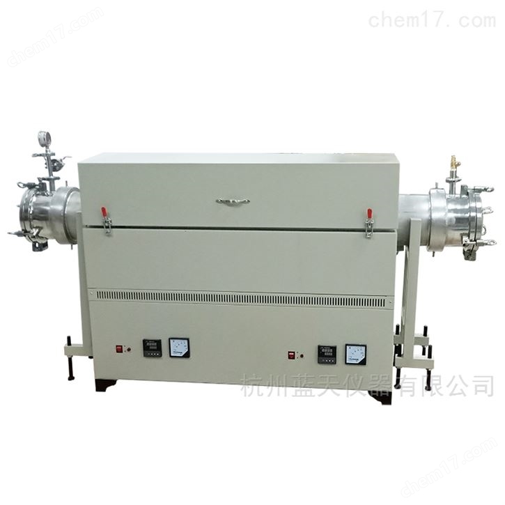 開啟式不銹鋼管真空管式爐