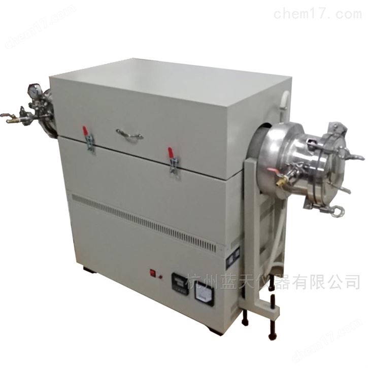 開啟式不銹鋼管真空管式爐